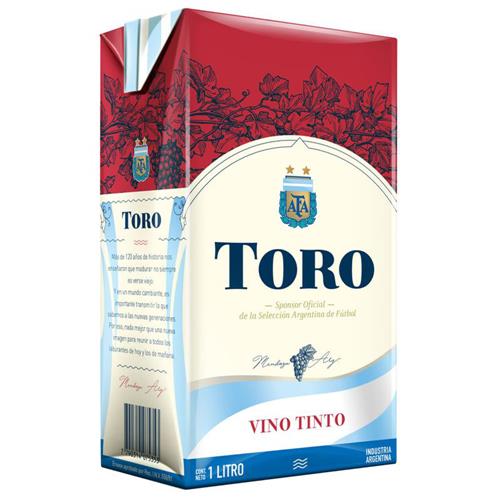 VINO TINTO TORO TETRA BRIK x 1l