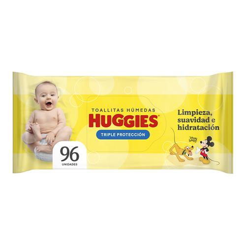 TOALLITAS HUMEDAS HUGGIES TRIPLE PROTEC x 96 u