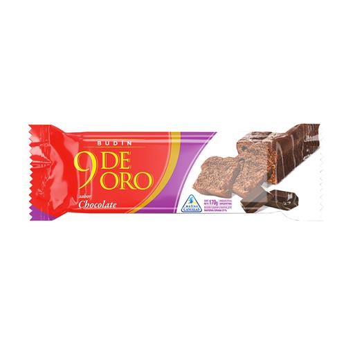 BUDIN CHOCOLATE 9 DE ORO x190grs