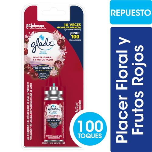 TOQUE REP FLORAL Y FRUTOS ROJOS GLADE x 9grs