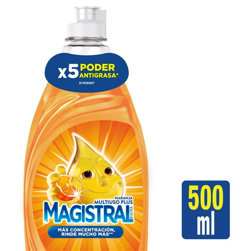 DETERGENTE PL NARANJA MAGISTRAL x 500 ml