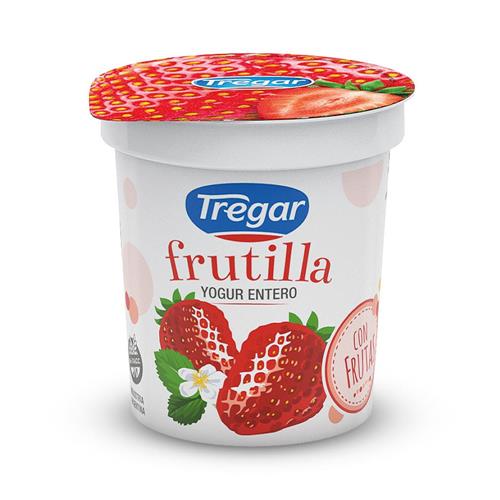 YOGUR ENT FRUTILLA TREGAR x 160g