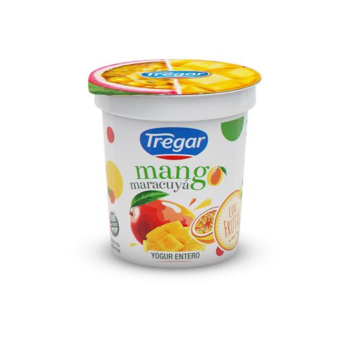 YOGUR ENT MANGO/MARACUYA TREGAR x 160grs