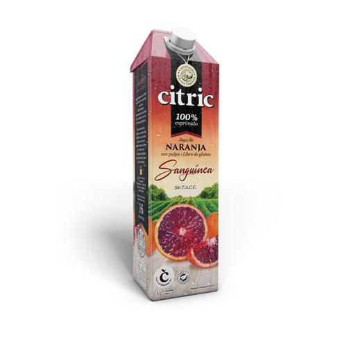 JUGO NARANJA SANGUINEA CITRIC x1lts