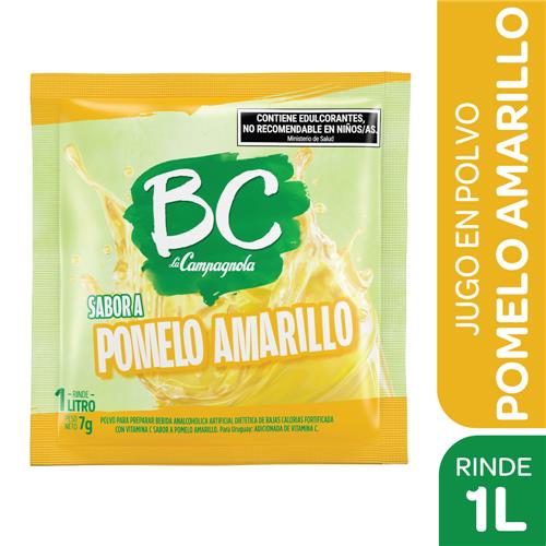 JUGO POLVO POMELO AMARILLO BC