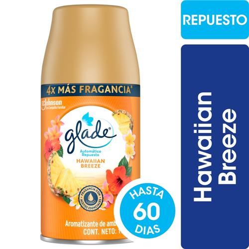 GLADE AROMAT AUTOM HAWAIIAN BREEZE REP x 270cm3