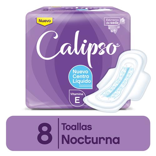 TOALLA FEM NOCTURNA CALIPSO x8uni