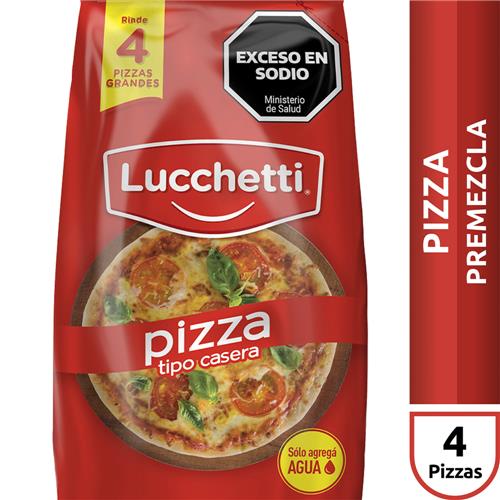 PREMEZCLA PIZZA CASERA LUCCHETTI x 850g