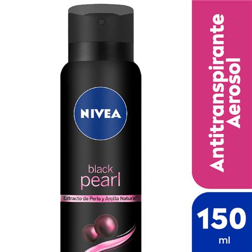 DESODORANTE AERO BLACK PEARL NIVEA x 150ml