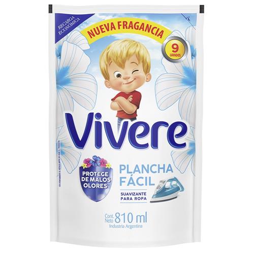 SUAVIZANTE VIVERE PLANCHA FACIL DP x810ml