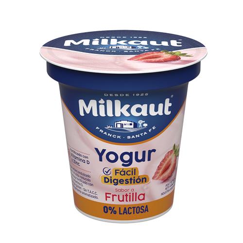 YOGUR MILKAUT FRUT 0% LACTOSA x 120g