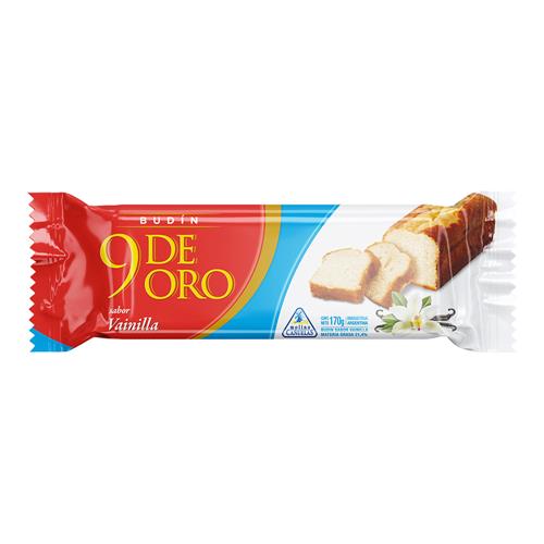 BUDIN 9 DE ORO  VAINILLA X 190G