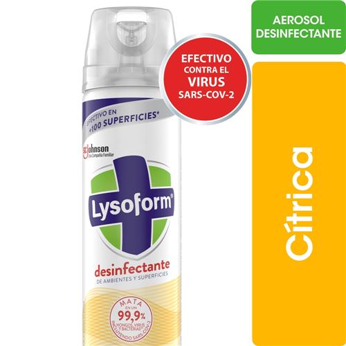 LYSOFORM AEROSOL FRAGANCIA CITRICA x 360 cm2