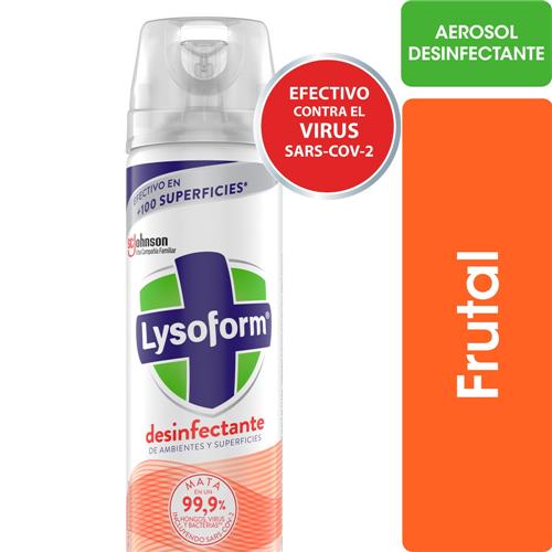 LYSOFORM AEROSOL FRAGANCIA FRUTAL x 360 cm2