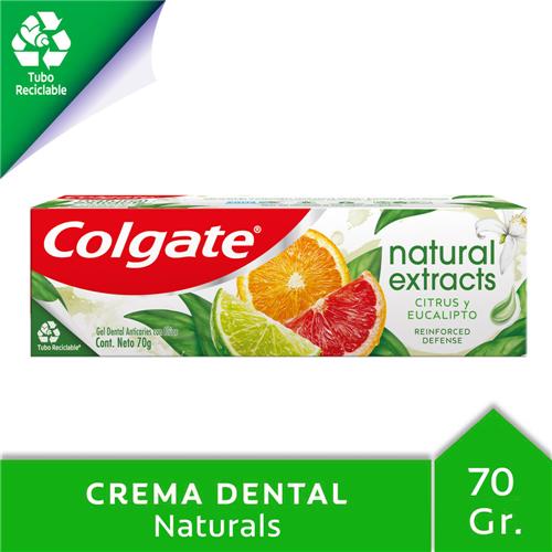 CREMA DENTAL EXTRACTS NAT. CUTRUS Y EUC x 90 g