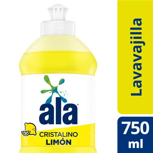 DETERGENTE CRISTALINO LIMON ALA x750ml