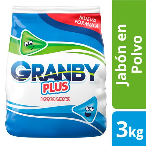 JABON EN POLVO LAV A MANO GRANBY x 400g