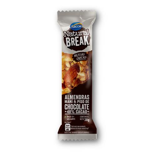BARRA NATURAL BREAK CHOCOLATE x 38g