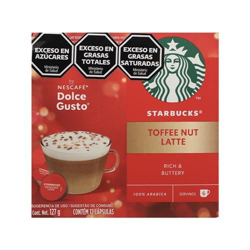 CAPS CAFE STARBUCKS TOFFEE NUT LATTE x 127g