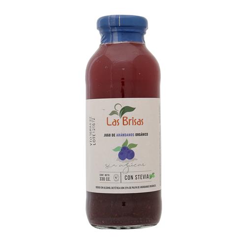 JUGO ORGANICO ARANDANOS LAS BRISAS x 300ml