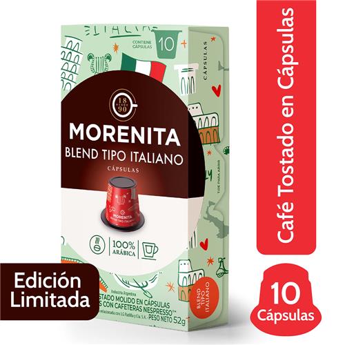 CAPSULA MORENITA ITALIANO x10uni