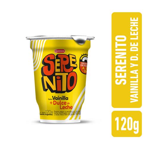 POSTRE SERENITO VAINILLA Y DDL x 120g