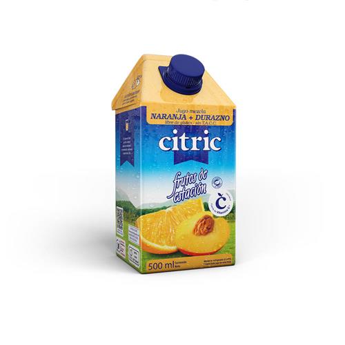 JUGO NARANJA DURAZNO CITRIC x500ml