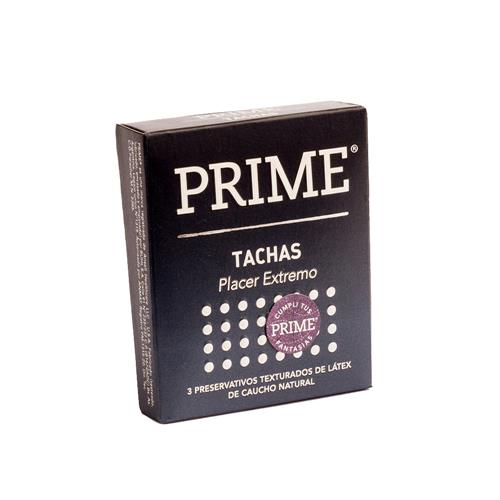 PRESERVATIVO TACHAS PRIME x3