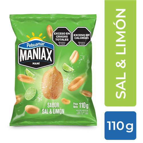 MANIAX MANI SAL PEHUAMAR Y LIMON x 110g