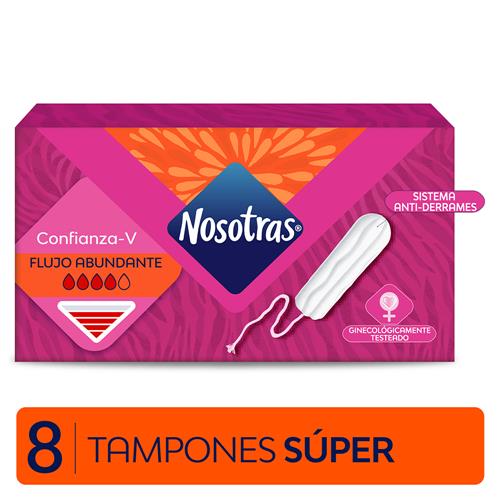 TAMPONES SUPER NOSOTRAS x 8u