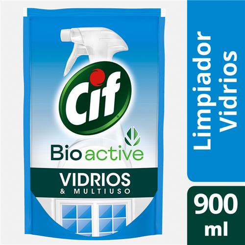 LIMPIAVIDRIOS Y MULTIUSO BIOACTIVE CIF x 900ml