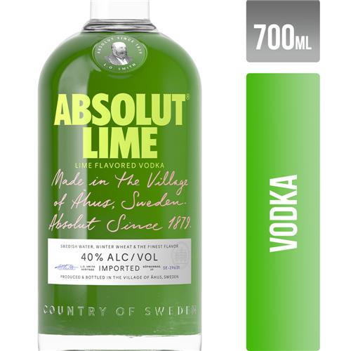 VODKA ABSOLUT LIME X750cc
