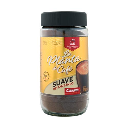 CAFE INSTANTANEO SUAVE CABRALES LPC FRASCO x170grs