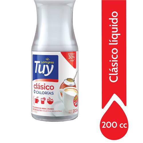 EDULCORANTE LIQUIDO CLASICO TUY x200ml