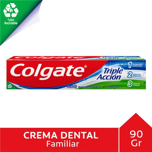 CREMA DENTAL COLGATE TRIPLE ACC x 90gr