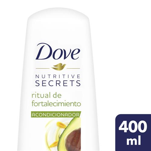 ACONDICIONADOR RITUAL FORTALECIMIENTO DOVE x 400 ml