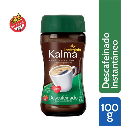 CAFE INSTANTANEO KALMA ESPUMA LA VIRGINIA x100grs