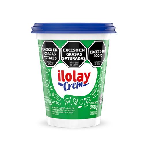 QUESO CREMA LIGHT ILOLAY x 290g