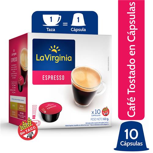 CAPSULA ESPRESSO LA VIRGINIA x10uni