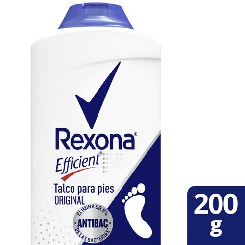 TALCO PEDICO ANTIBACTERIAL REXONA EFFICIENT x200grs