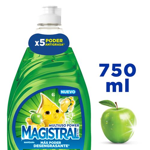 DETERGENTE MANZANA MAGISTRAL x750ml