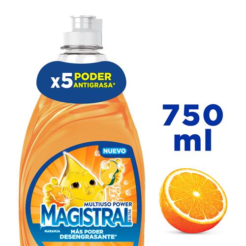 DETERGENTE NARANJA MAGISTRAL x750ml