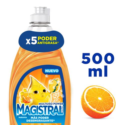 DETERGENTE NARANJA MAGISTRAL x500ml