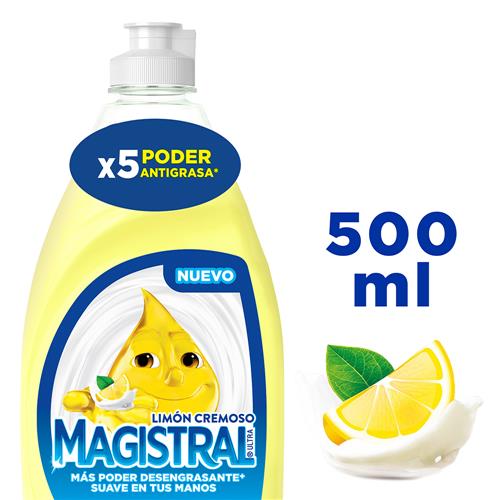 DETERGENTE LIMON CREMOSO MAGISTRAL x500ml