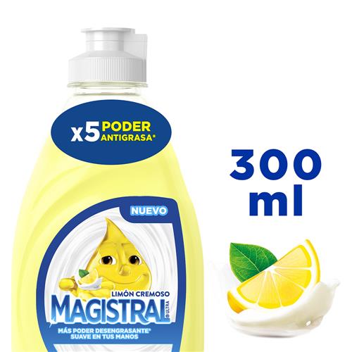 DETERGENTE LIMON CREMOSO MAGISTRAL x300ml