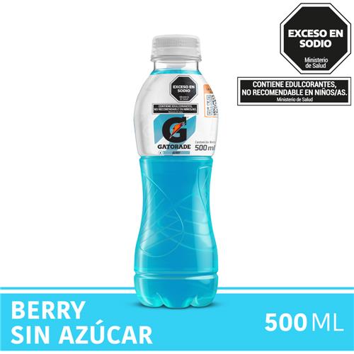 GATORADE COOL BLUE SIN AZUCAR x 500ml