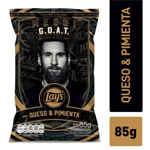 PAPAS LAYS QUESO Y PIMIENTA x 85g