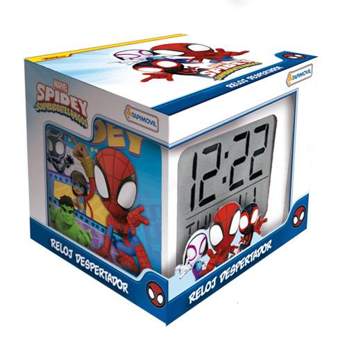 RELOJ DESPERTADOR SPIDERMAN