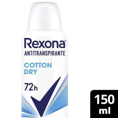 ANTITRANPIRANTE MUJER COTTON REXONA x 150ml