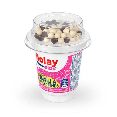 POSTRE VAINILLA CONFITES KIDS ILOLAY x110g